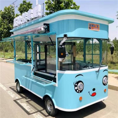 Best Sale Electric Mobile Food Trucks Hotdog Food Delivery Cart Support Color Size And Logo Customization